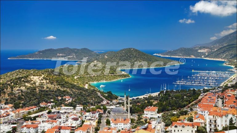 Land lot in Kaş Peninsula, Kaş sea view - buy realty in Turkey - 141475