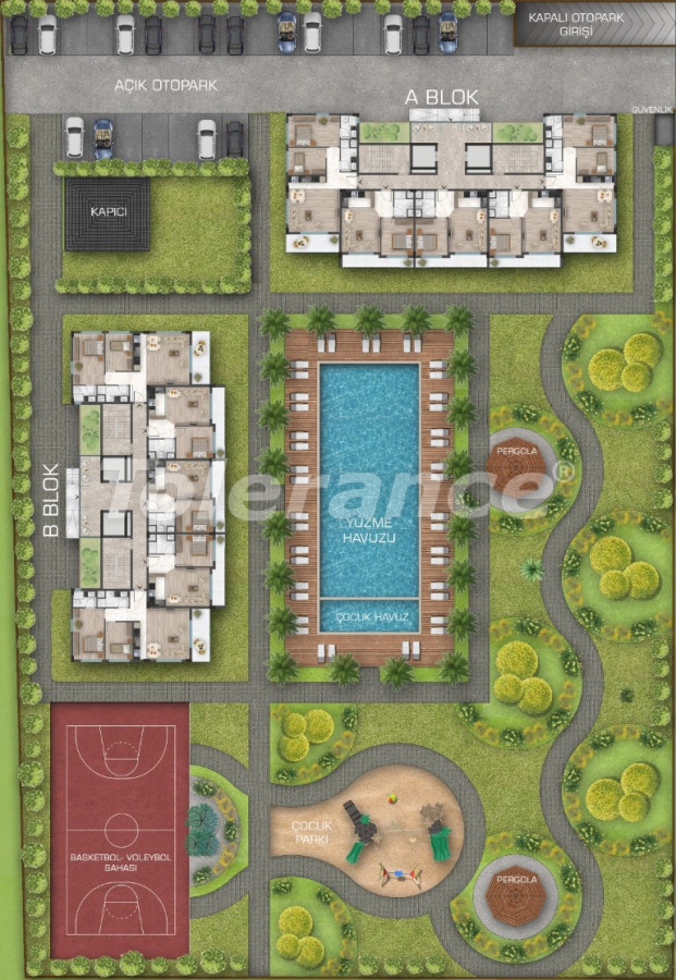 Apartment from the developer in Altıntaş, Antalya with sea view with pool with installment - buy realty in Turkey - 105472