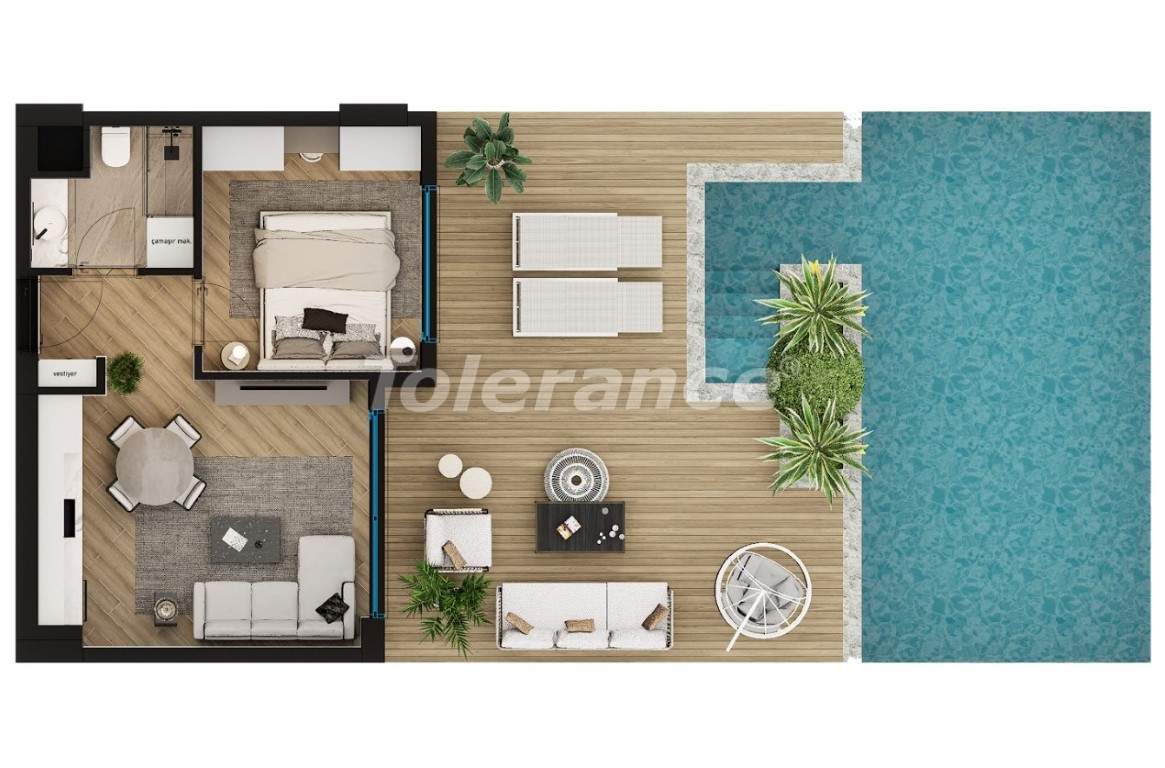 Appartement du développeur еn Altıntaş, Antalya piscine versement - acheter un bien immobilier en Turquie - 111445