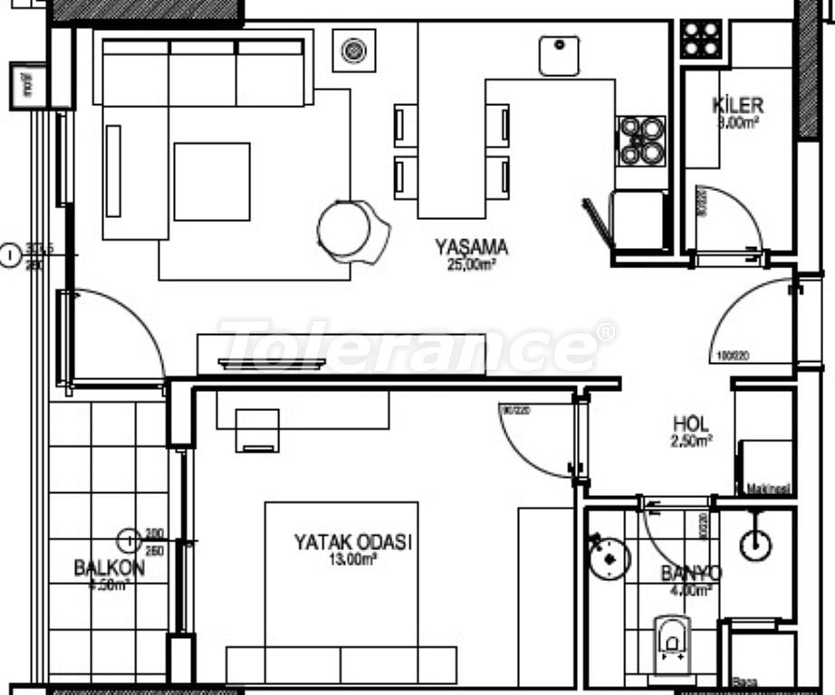 Apartment vom entwickler in Altıntaş, Antalya pool ratenzahlung - immobilien in der Türkei kaufen - 116984