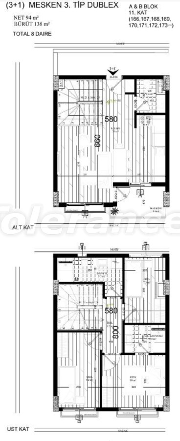 Apartment from the developer in Altıntaş, Antalya with pool with installment - buy realty in Turkey - 45904