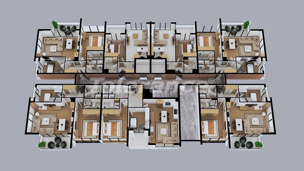 Apartment vom entwickler in Altıntaş, Antalya pool ratenzahlung - immobilien in der Türkei kaufen - 49596