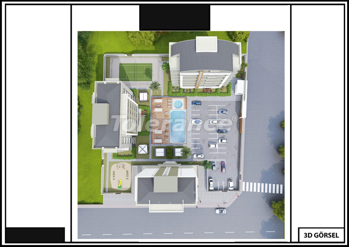 Appartement du développeur еn Altıntaş, Antalya piscine versement - acheter un bien immobilier en Turquie - 59335