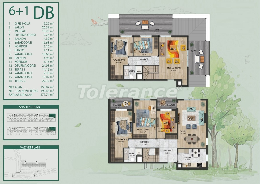 Apartment vom entwickler in Arnavutköy, Istanbul ratenzahlung - immobilien in der Türkei kaufen - 133777