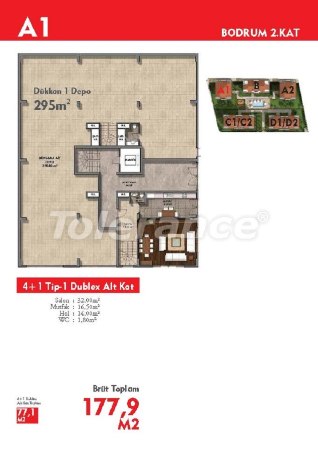 Apartment vom entwickler in Arnavutköy, Istanbul meeresblick pool ratenzahlung - immobilien in der Türkei kaufen - 50610