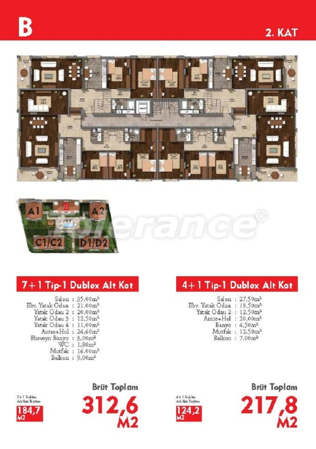 Apartment vom entwickler in Arnavutköy, Istanbul meeresblick pool ratenzahlung - immobilien in der Türkei kaufen - 50626