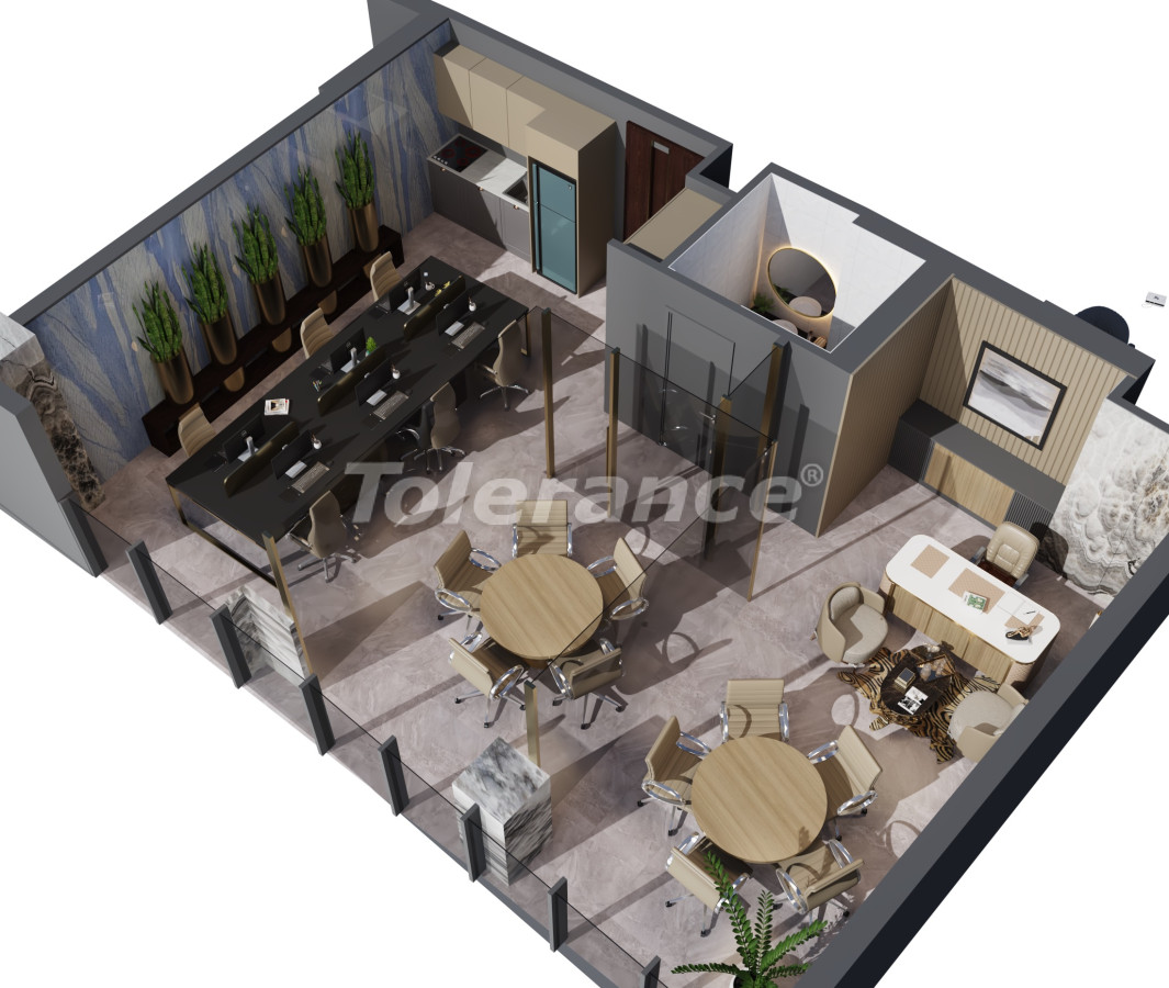 Appartement du développeur еn Atasehir, Istanbul piscine - acheter un bien immobilier en Turquie - 129177