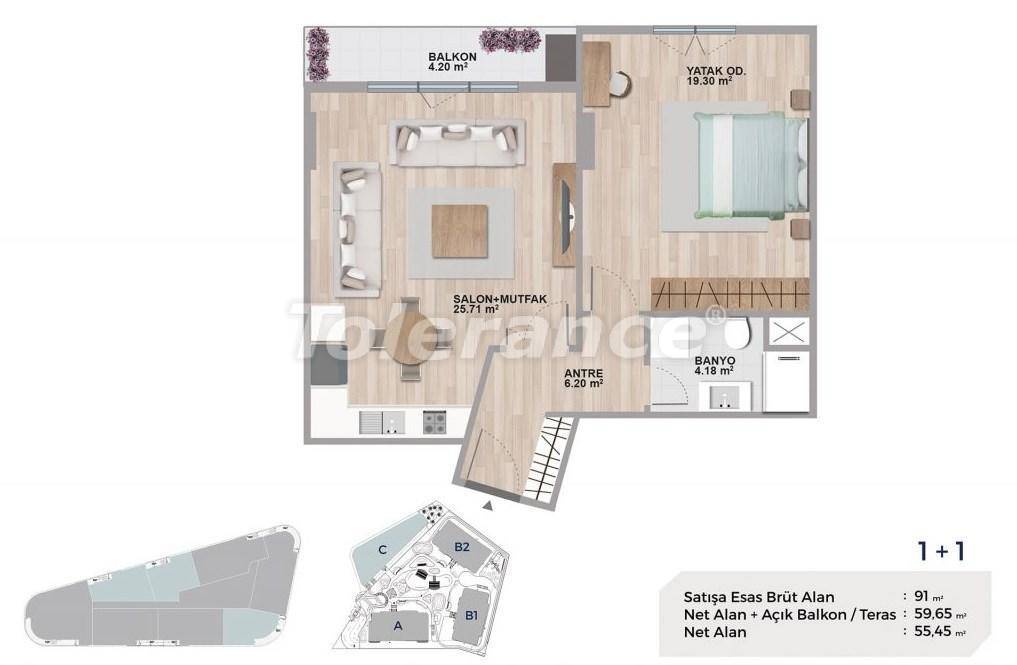 Apartment from the developer in Avcilar, İstanbul pool - buy realty in Turkey - 27690