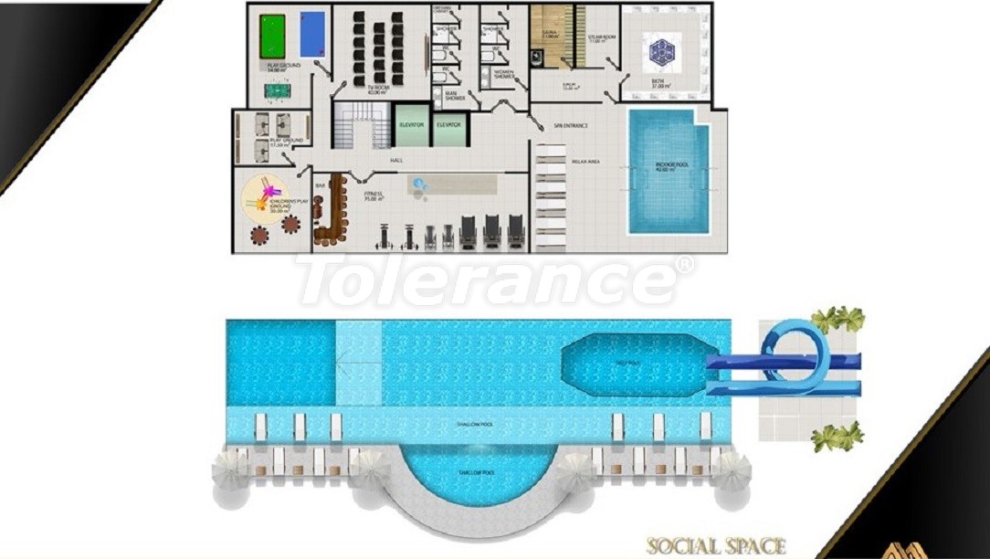 Apartment from the developer in Avsallar, Alanya pool installment - buy realty in Turkey - 39582