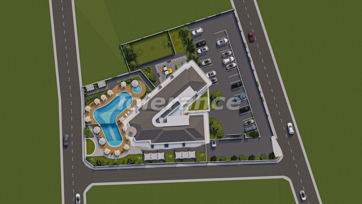 Appartement du développeur еn Avsallar, Alanya piscine versement - acheter un bien immobilier en Turquie - 63623