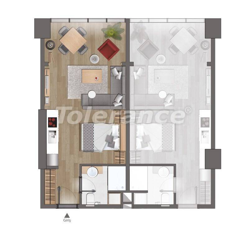 Apartment from the developer in Bagcilar, İstanbul - buy realty in Turkey - 26614