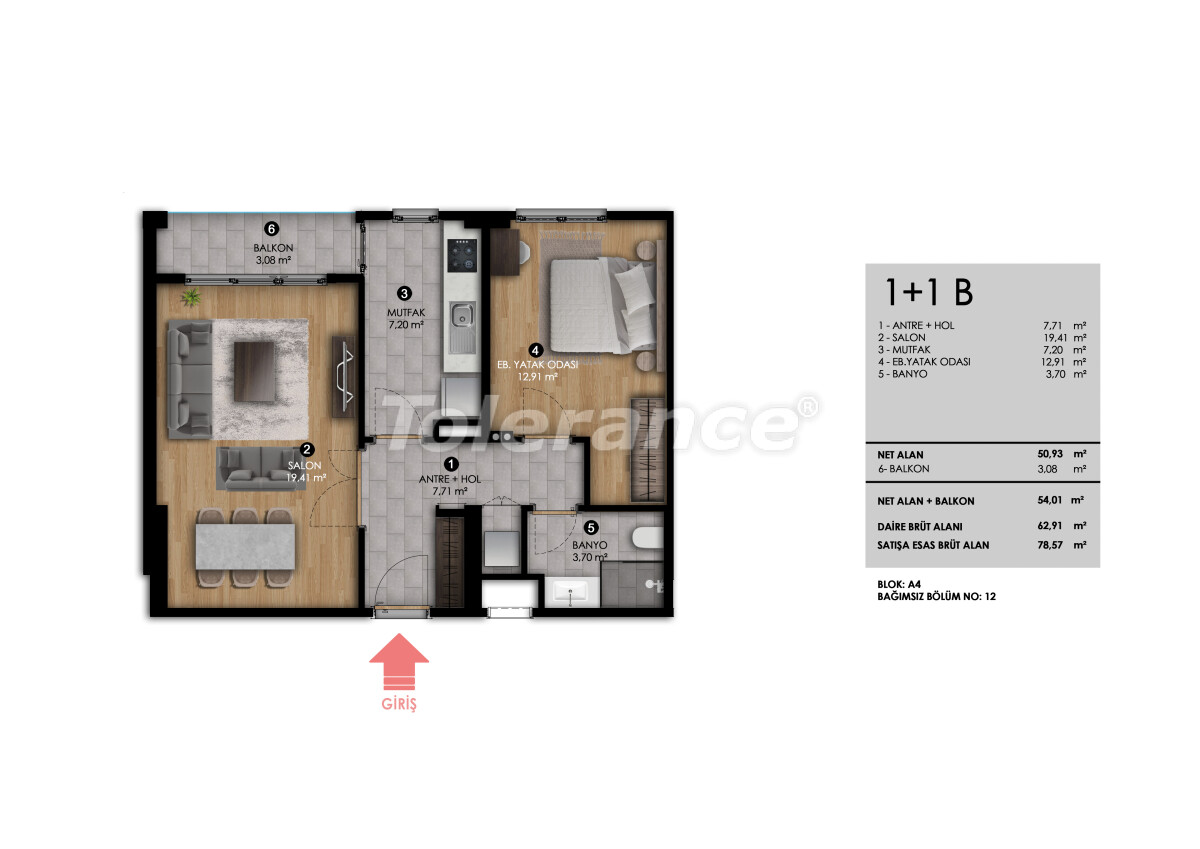 Appartement du développeur еn Bağcılar, Istanbul versement - acheter un bien immobilier en Turquie - 58053
