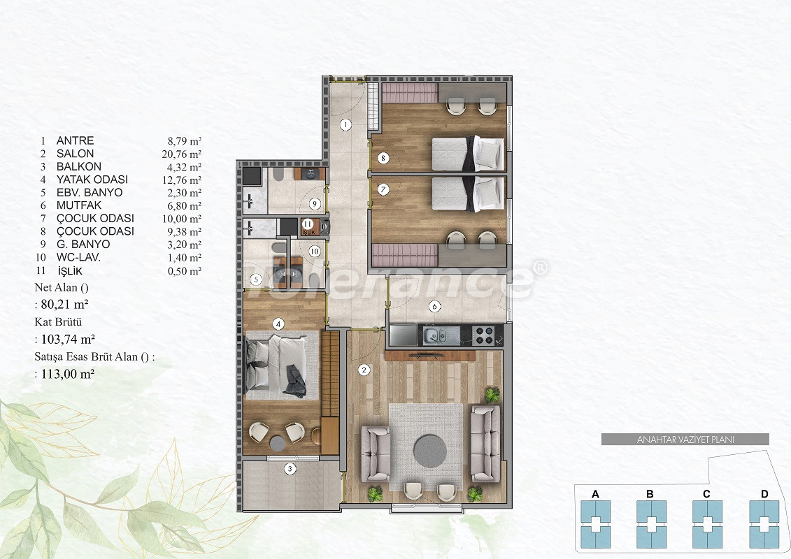 Apartment from the developer in Bagcilar, İstanbul with installment - buy realty in Turkey - 69532