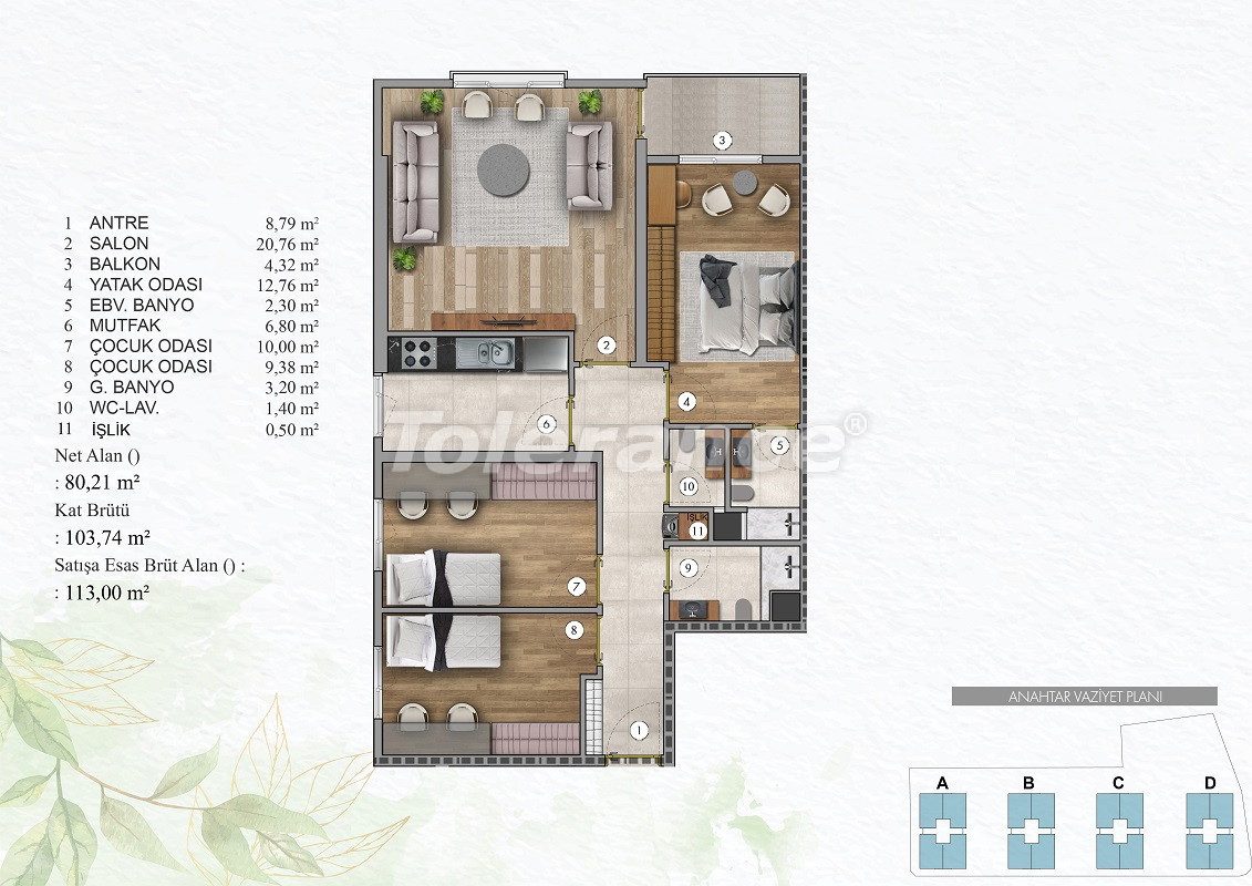 Apartment from the developer in Bagcilar, İstanbul with installment - buy realty in Turkey - 69533