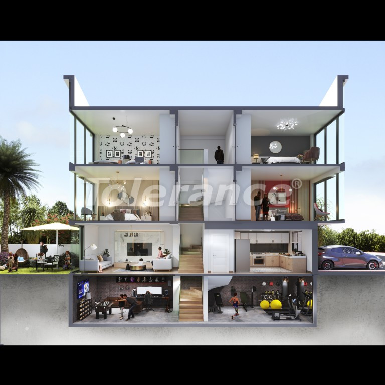 شقق من المتعهد في:في باهتشي شهير اسطنبول تقسيط - شراء عقار في تركيا - 133183