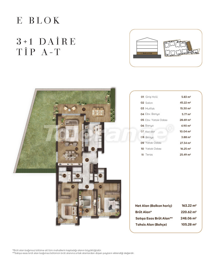 Appartement van de ontwikkelaar in Bakırköy, Istanboel zwembad afbetaling - onroerend goed kopen in Turkije - 131382