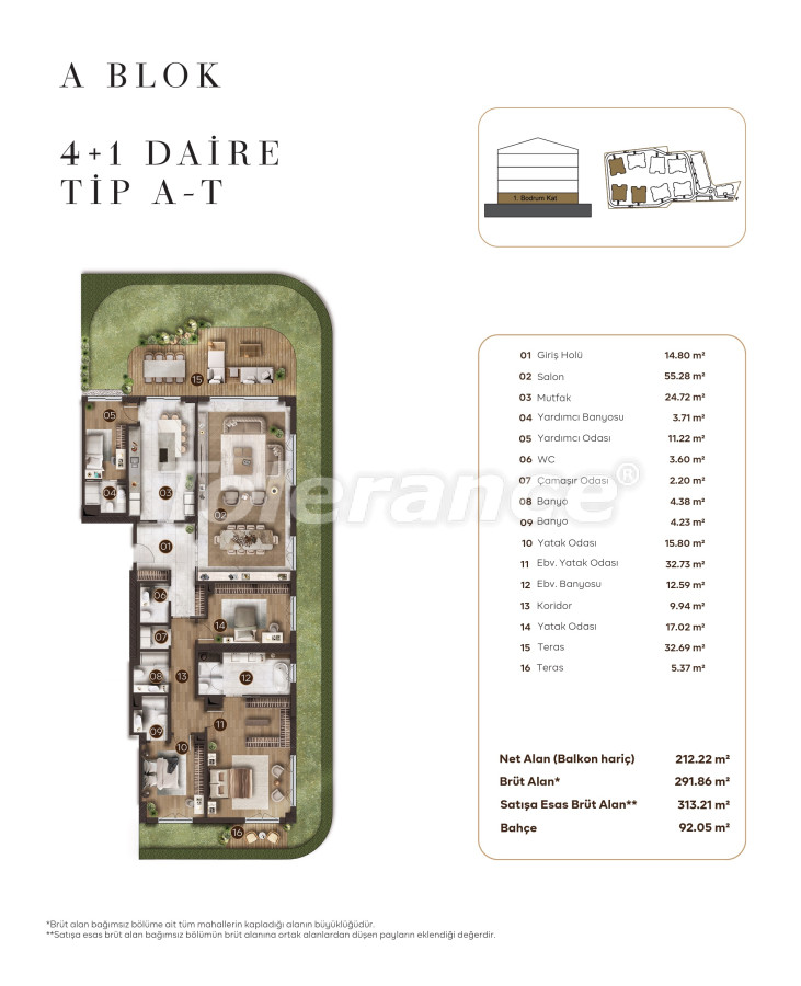 Appartement van de ontwikkelaar in Bakırköy, Istanboel zwembad afbetaling - onroerend goed kopen in Turkije - 131383