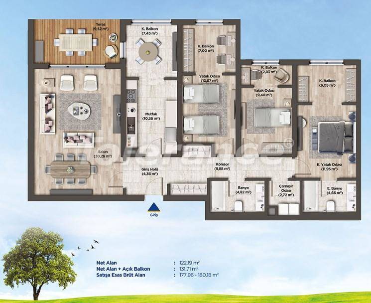 Apartment from the developer in Basaksehir, İstanbul pool - buy realty in Turkey - 26990