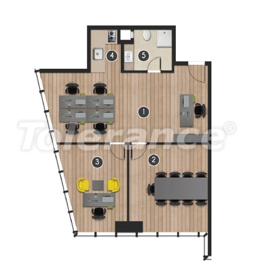 Apartment from the developer in Bayraklı, İzmir with pool with installment - buy realty in Turkey - 16552