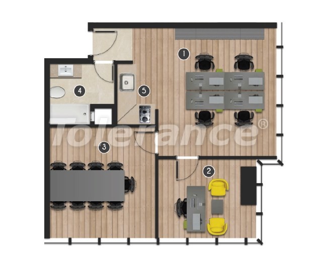 Apartment from the developer in Bayraklı, İzmir with pool with installment - buy realty in Turkey - 16554