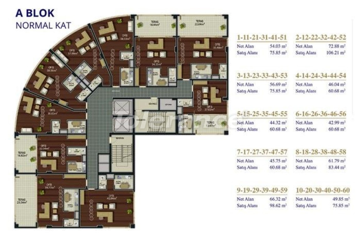 Apartment from the developer in Beylikduzu, İstanbul with sea view with pool - buy realty in Turkey - 130832