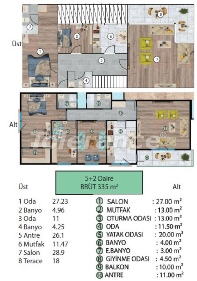 Appartement van de ontwikkelaar in Beylikdüzü, Istanboel zeezicht zwembad afbetaling - onroerend goed kopen in Turkije - 131341