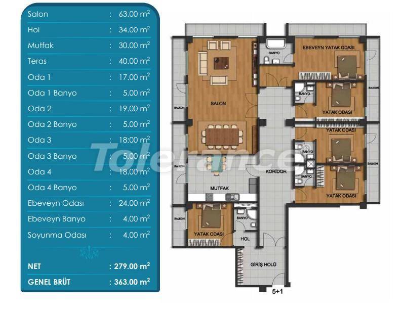 آپارتمان از سازنده که در بیلیک دوزو, استانبول استخر اقساط - خرید ملک در ترکیه - 27298