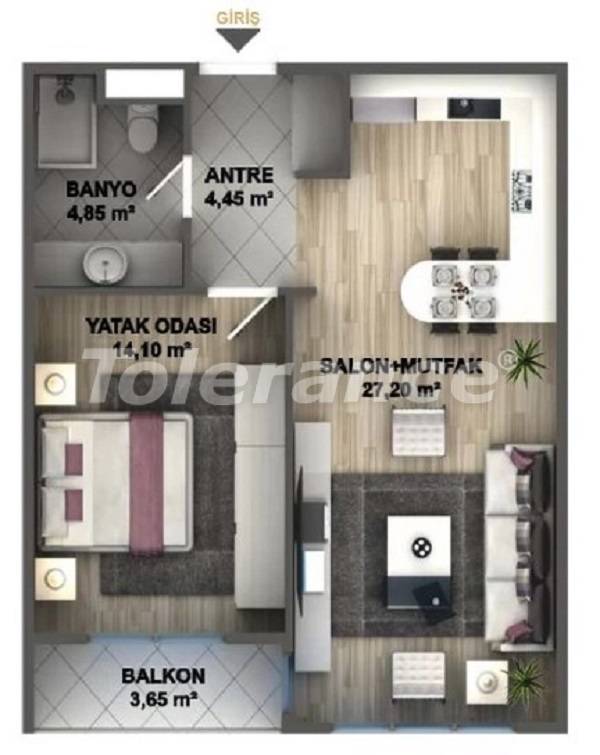 Apartment in Beylikduzu, İstanbul with pool - buy realty in Turkey - 27531