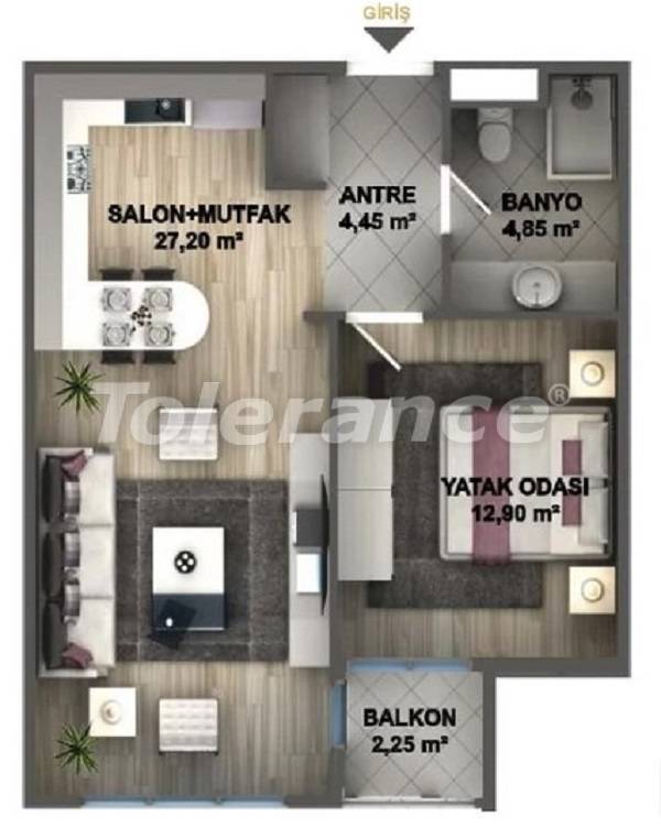 Apartment in Beylikduzu, İstanbul with pool - buy realty in Turkey - 27532