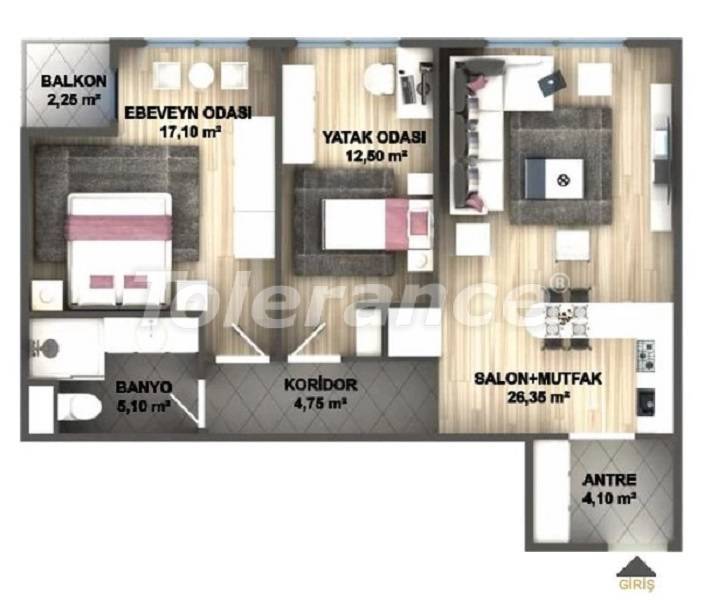 Apartment in Beylikduzu, İstanbul with pool - buy realty in Turkey - 27534