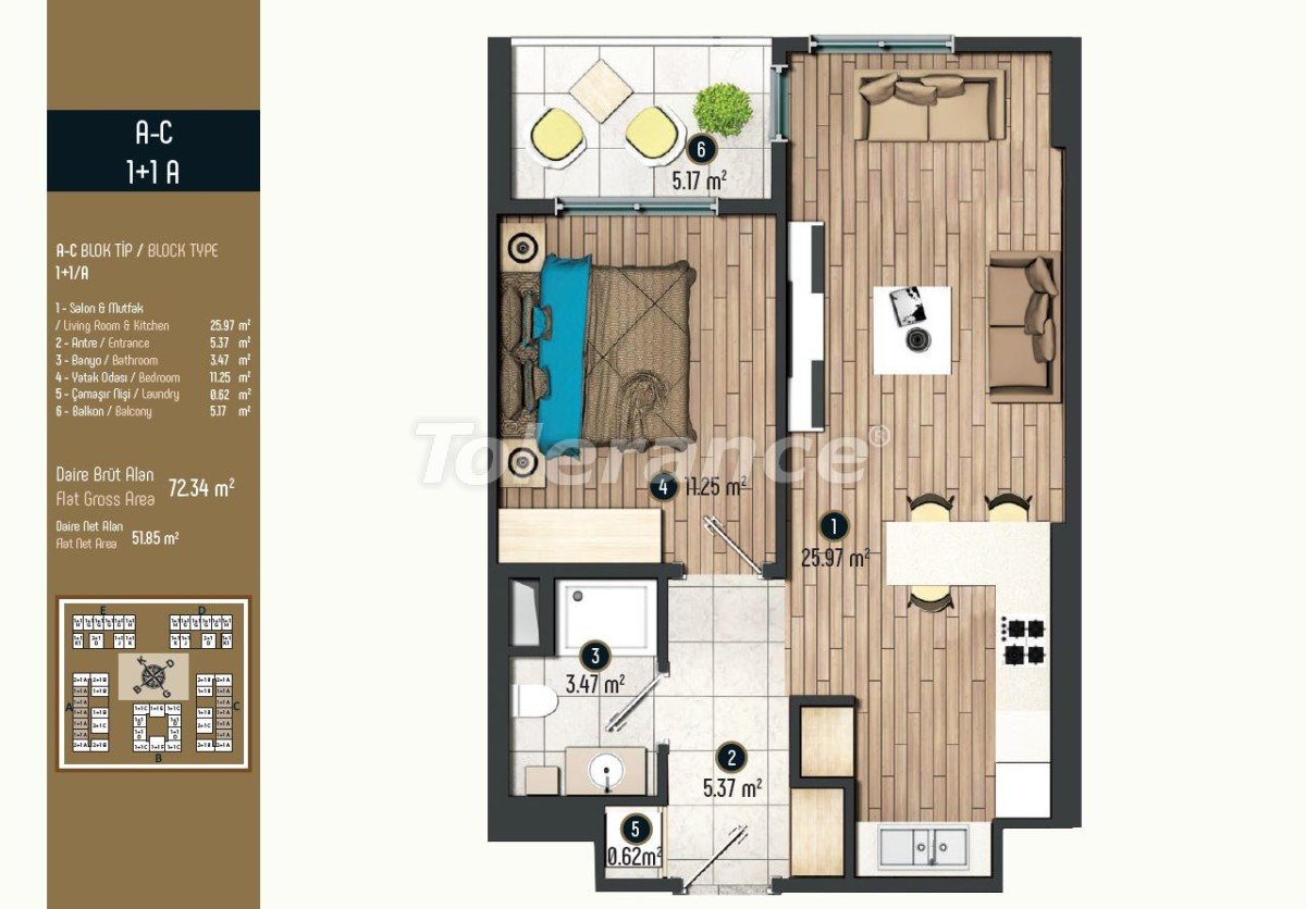 Appartement du développeur еn Beylikdüzü, Istanbul piscine - acheter un bien immobilier en Turquie - 34565