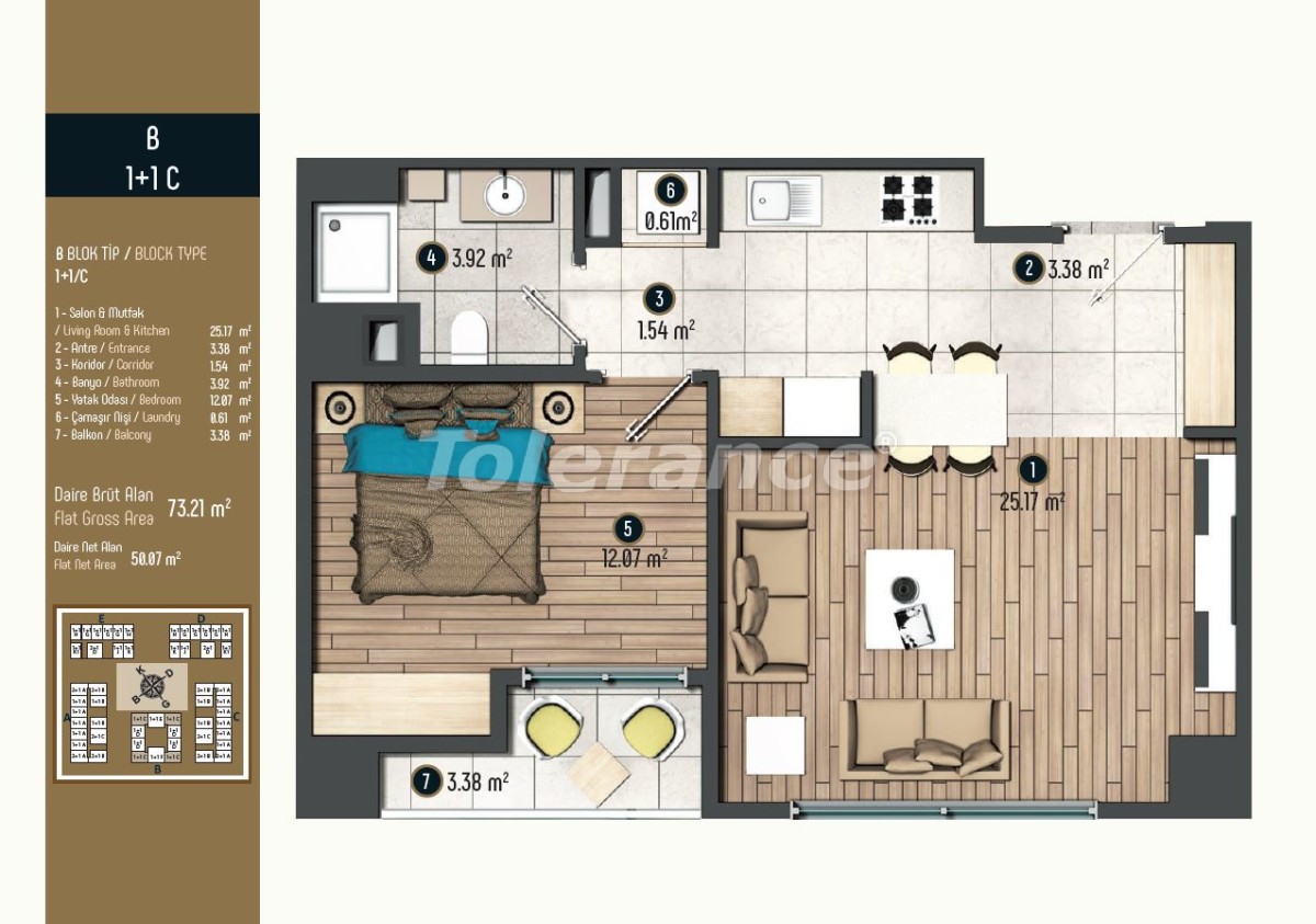 Appartement du développeur еn Beylikdüzü, Istanbul piscine - acheter un bien immobilier en Turquie - 34567