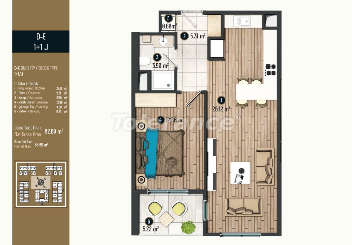 Apartment from the developer in Beylikduzu, İstanbul with pool - buy realty in Turkey - 34573