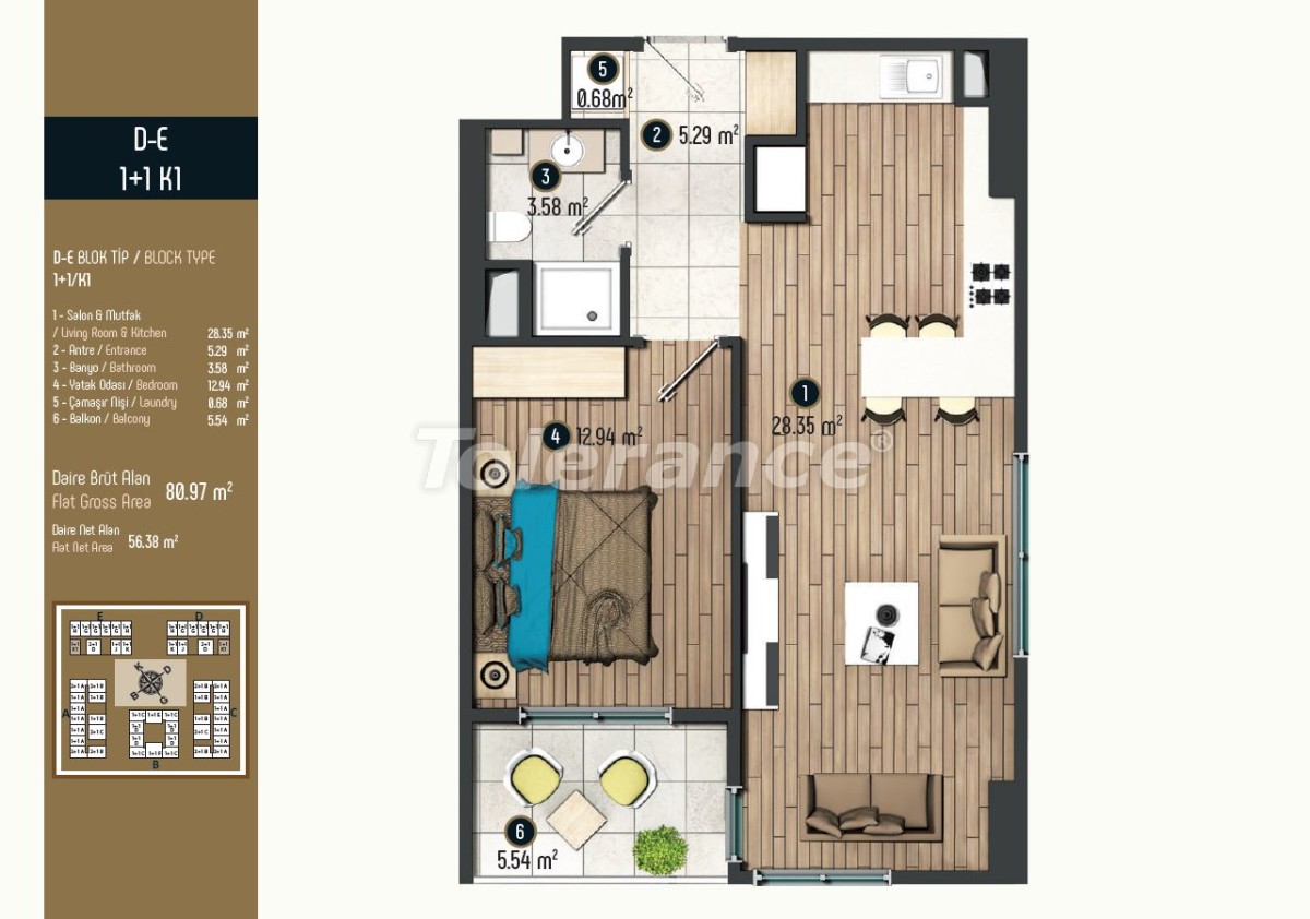 Apartment from the developer in Beylikduzu, İstanbul with pool - buy realty in Turkey - 34575
