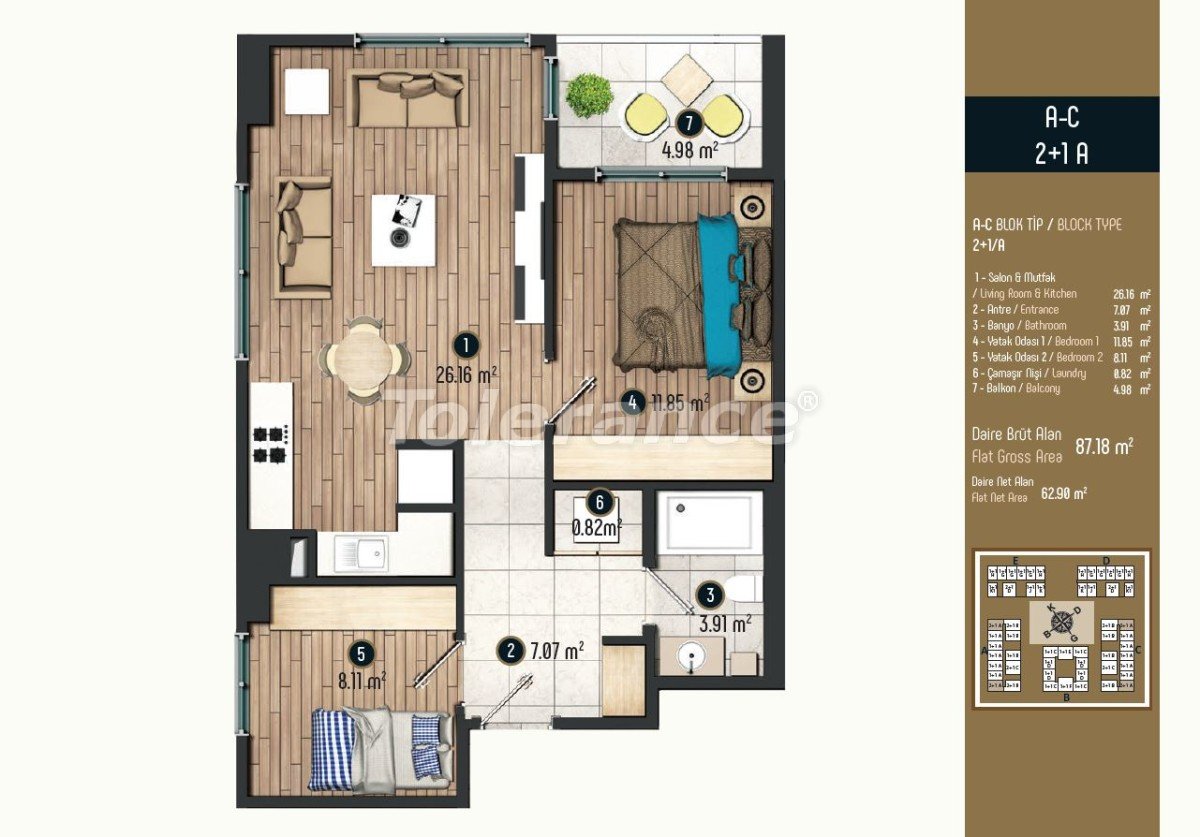 Apartment from the developer in Beylikduzu, İstanbul with pool - buy realty in Turkey - 34576