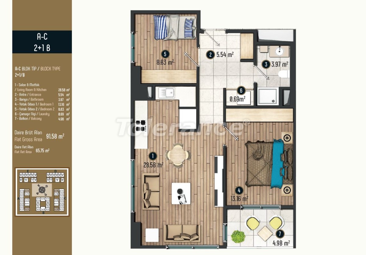 Apartment from the developer in Beylikduzu, İstanbul with pool - buy realty in Turkey - 34577