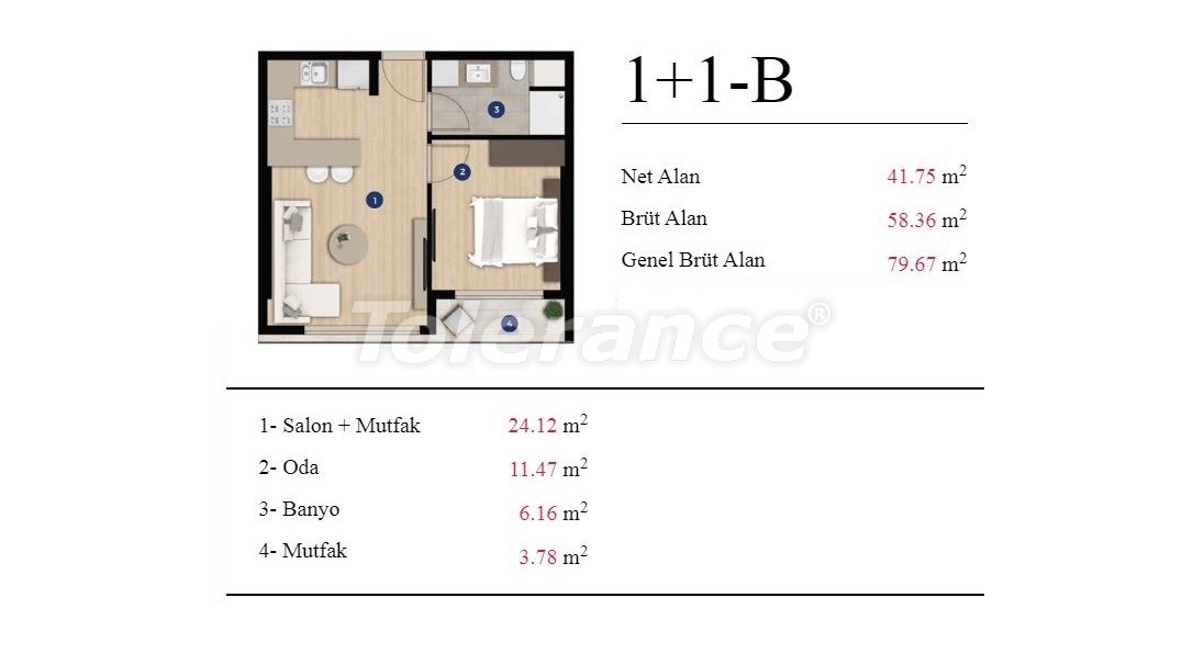 Apartment from the developer in Bornova, İzmir with pool - buy realty in Turkey - 25197
