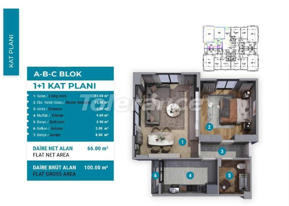 Appartement van de ontwikkelaar in Büyükçekmece, Istanboel zeezicht zwembad afbetaling - onroerend goed kopen in Turkije - 129544