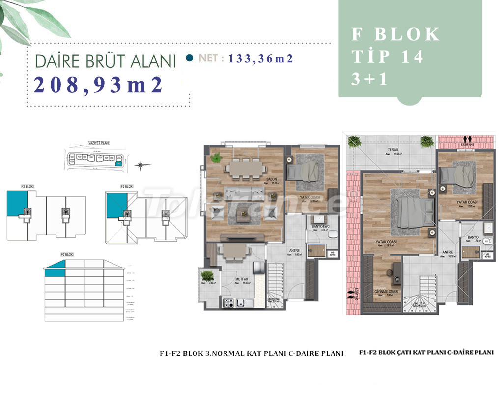 Apartment vom entwickler in Büyükçekmece, Istanbul meeresblick ratenzahlung - immobilien in der Türkei kaufen - 51061