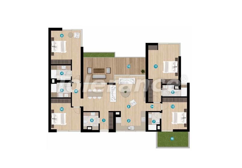 Apartment from the developer in Çeşme, İzmir with pool with installment - buy realty in Turkey - 17933
