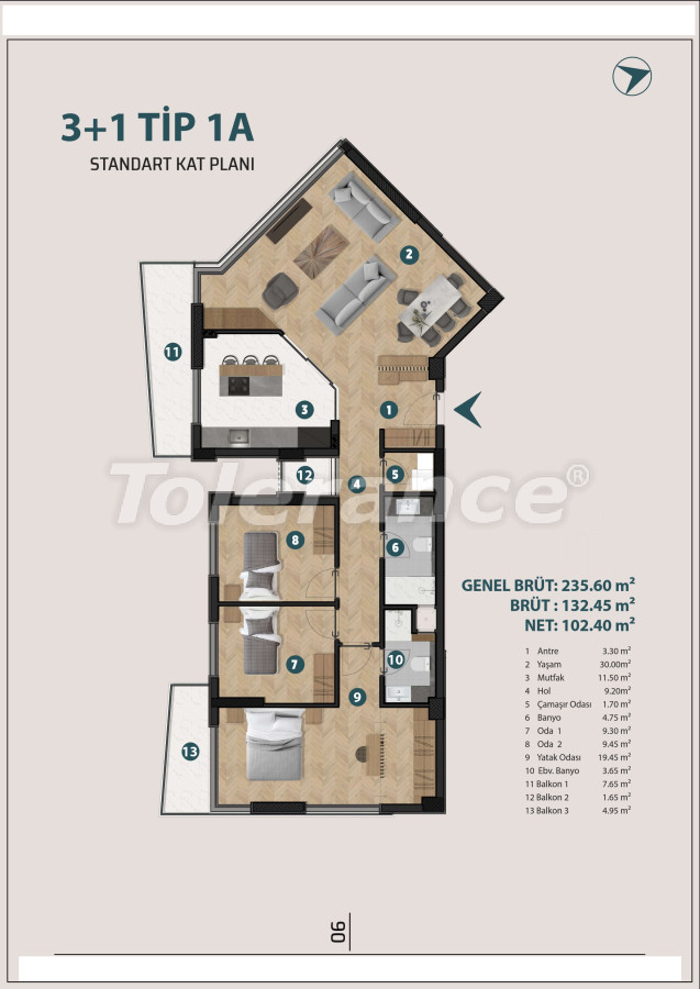 Apartment vom entwickler in Çiğli, İzmir meeresblick pool ratenzahlung - immobilien in der Türkei kaufen - 101313
