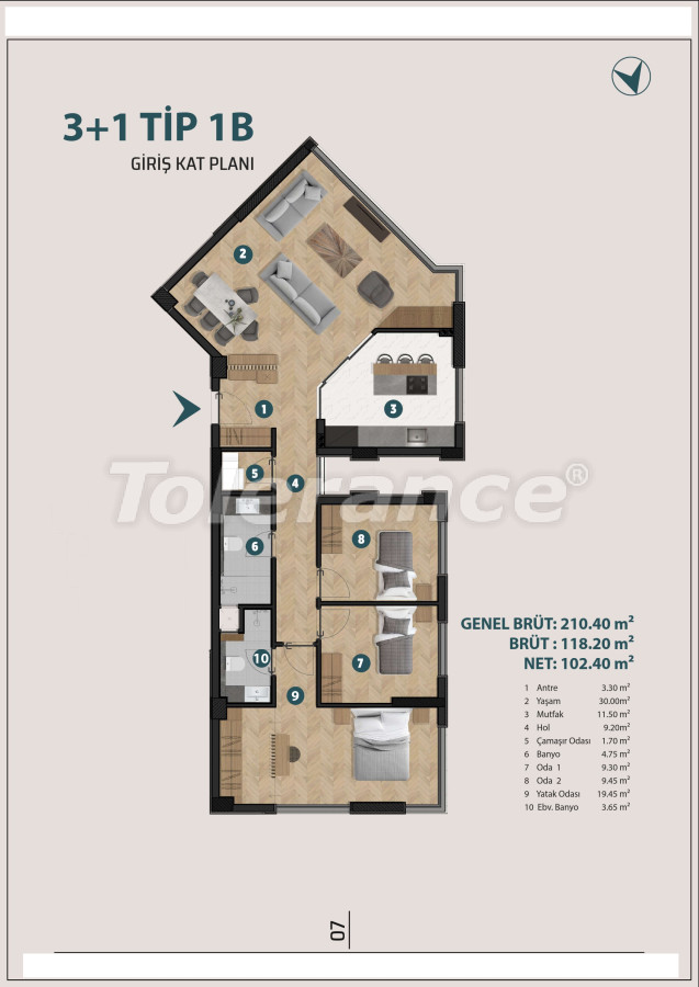 Apartment vom entwickler in Çiğli, İzmir meeresblick pool ratenzahlung - immobilien in der Türkei kaufen - 101314
