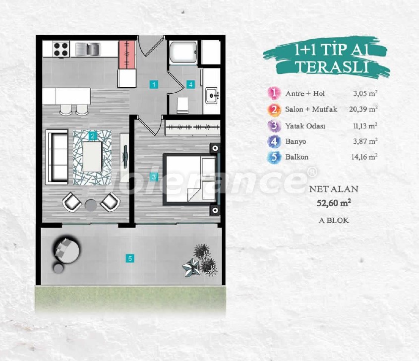 Apartment vom entwickler in Çiğli, İzmir meeresblick pool - immobilien in der Türkei kaufen - 27453