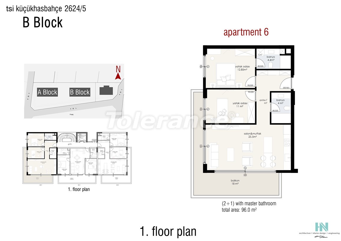 Apartment vom entwickler in Alanya Zentrum, Alanya meeresblick pool - immobilien in der Türkei kaufen - 49461