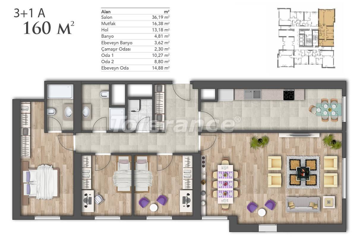 Apartment from the developer in Esenyurt, İstanbul pool - buy realty in Turkey - 26998