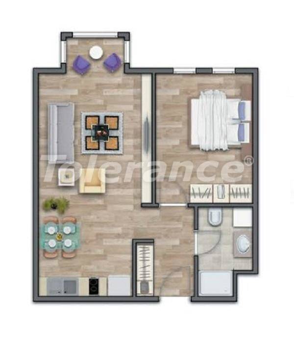 Apartment vom entwickler in Esenyurt, Istanbul pool ratenzahlung - immobilien in der Türkei kaufen - 27010