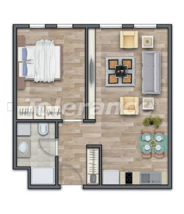 Apartment from the developer in Esenyurt, İstanbul with pool with installment - buy realty in Turkey - 27011