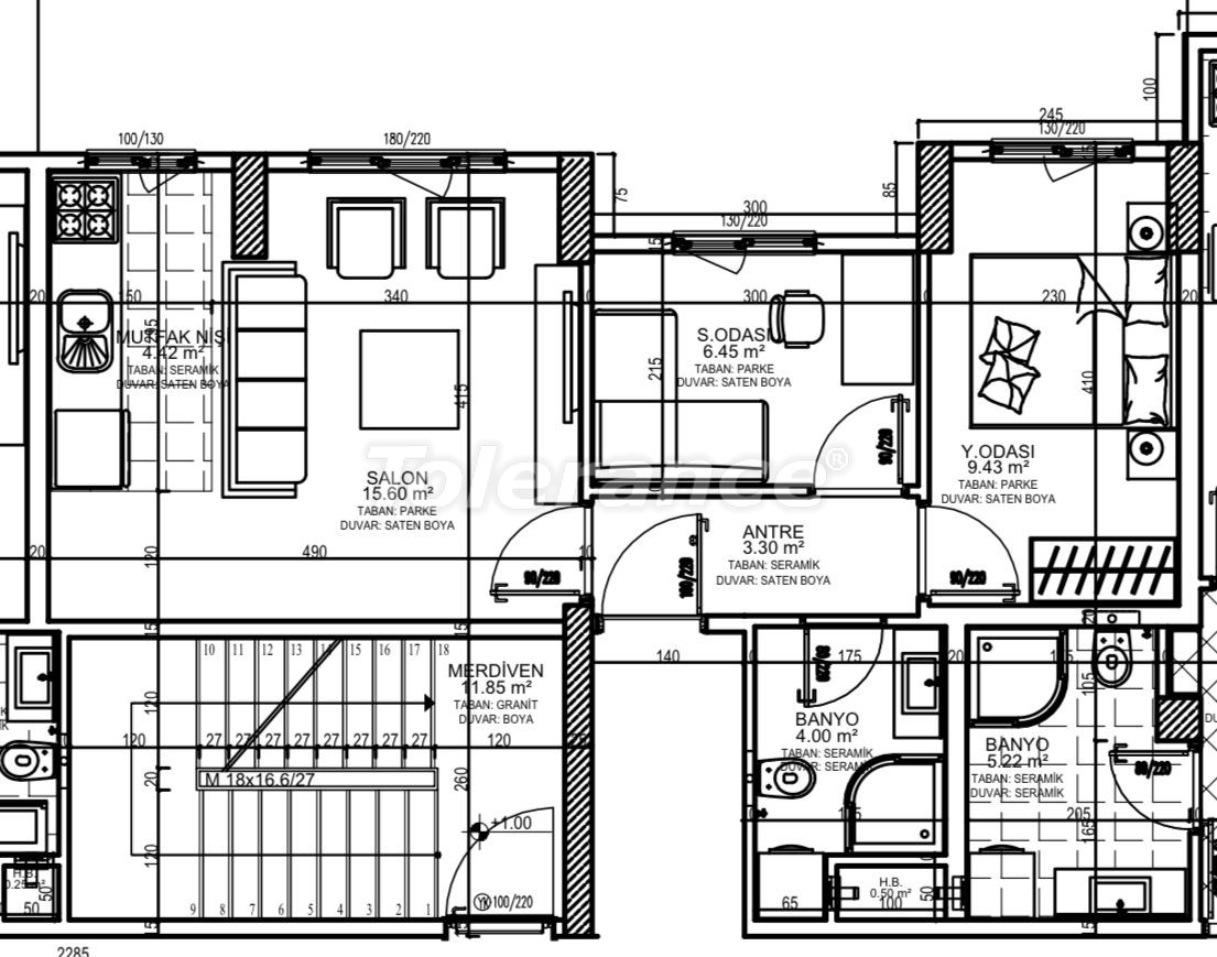 Appartement du développeur еn Eyüp Sultan, Istanbul piscine versement - acheter un bien immobilier en Turquie - 132165