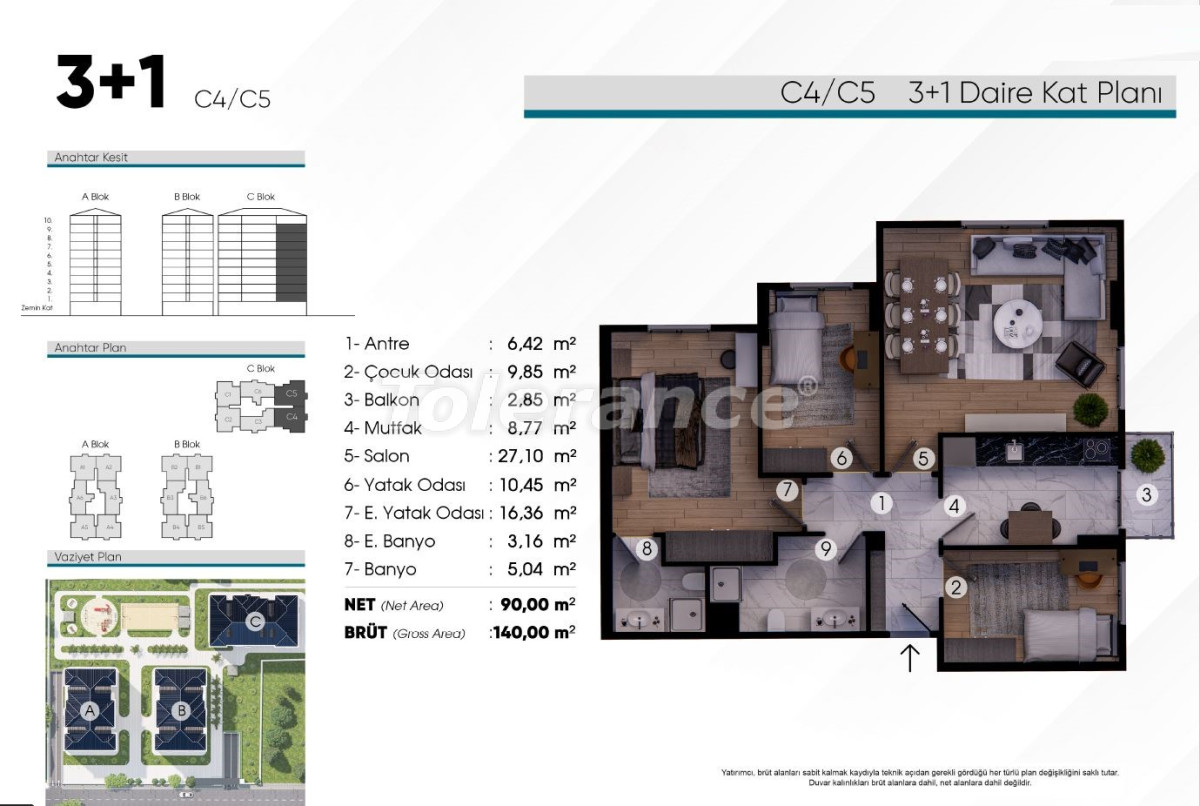 Appartement du développeur еn Eyüp Sultan, Istanbul piscine versement - acheter un bien immobilier en Turquie - 132169