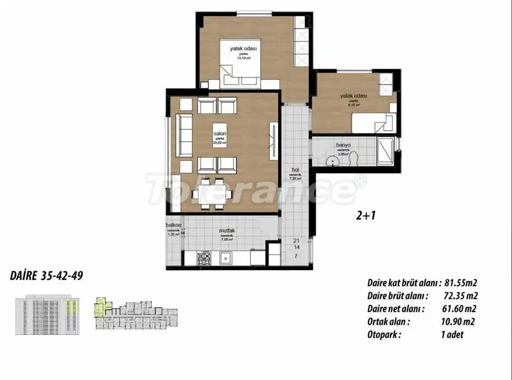 Appartement du développeur еn Eyüp Sultan, Istanbul versement - acheter un bien immobilier en Turquie - 132284